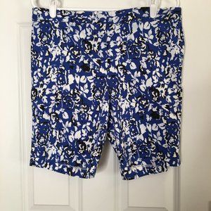 Mario Serrani Italy Stretch Bermuda Shorts Sz. 12